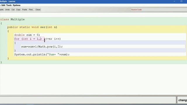 #18 More Programs on Finding Sum of Series - ICSE Compupter Applications - Java Class 10 - BlueJ смотреть онлайн