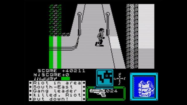 Очищаем улицы от криминала. Игра  "Death Wish 3"  (ZX Spectrum) - небольшое прохождение игры.