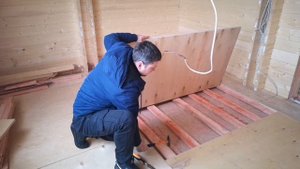 Двойной брус - завершаем тепловой контур в комплектации Стандарт