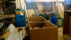 Изготовление шкафа из МДФ  под эмаль