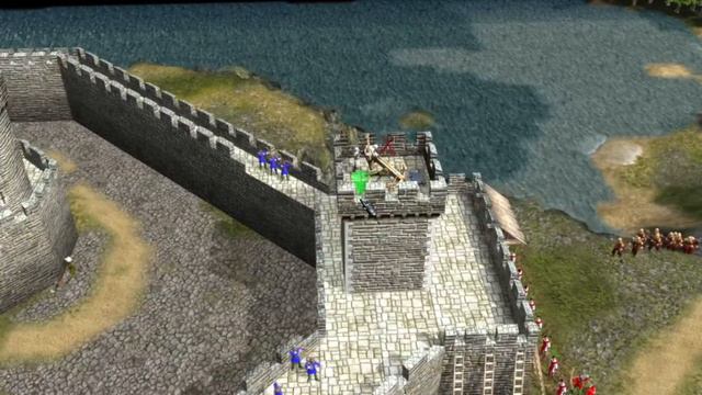 SIEGE OF CRICCIETH CASTLE | SIEGE MODE (ATTACKER SIDE) | STRONGHOLD 2 COSTUME MISSION GAMEPLAY смотреть онлайн