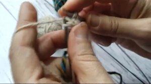 Как соединить i-cord шнур в кольцо.