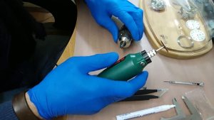 МАРЬЯЖ (хомаж) ЧАСОВ как подогнать заводной вал МОЛНИИ в PANERAI