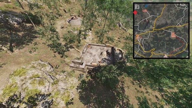 All WW2 bunker locations in scum + map.