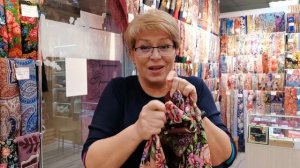 Воспоминания о лете. Павловопосадские платки в Минске