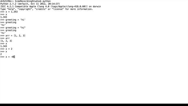 1 - Python Basic Syntax
