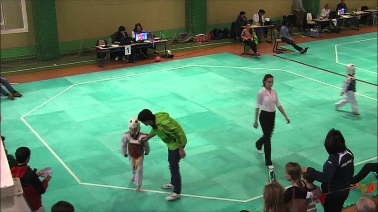 Taekwondo WTF. VIII Первенство Кубок Главы г. Дзержинский. 05.04.2015. Канан-Тоцевич.