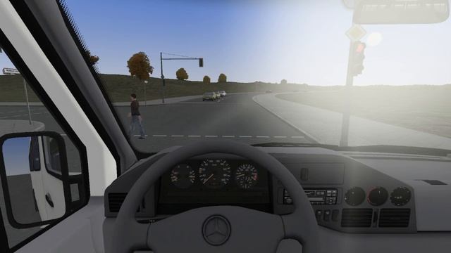Mercedes Sprinter 312D в Omsi 2 смотреть онлайн