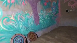 Огромный саманный дом с баней внутри.Обзор