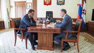 Состоялась рабочая встреча Артёма Здунова и Константина Чуйченко