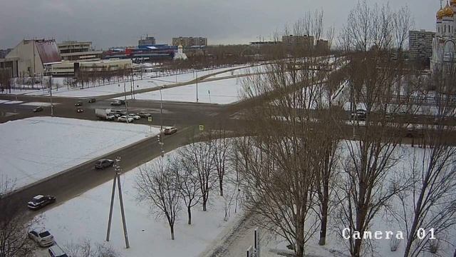 Viewnow.ru — Камера видеонаблюдения на перекрестке у ДКиТ в Тольятти смотреть онлайн