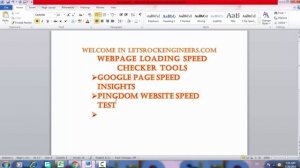 Top 4 Webpage Loading Speed Checker Tools - SEO PART - 44