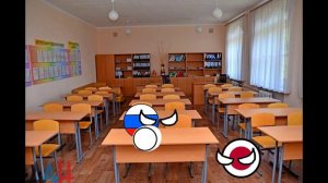 Школа кантриболз часть 2, Россия напал на Японию,вызвали родителей😰,что будет дальше?