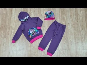 Детский спортивный костюм. Пошив + выкройка. Часть 1.