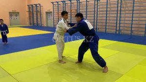 Дзюдо передняя подножка. Judo Tai Otoshi.