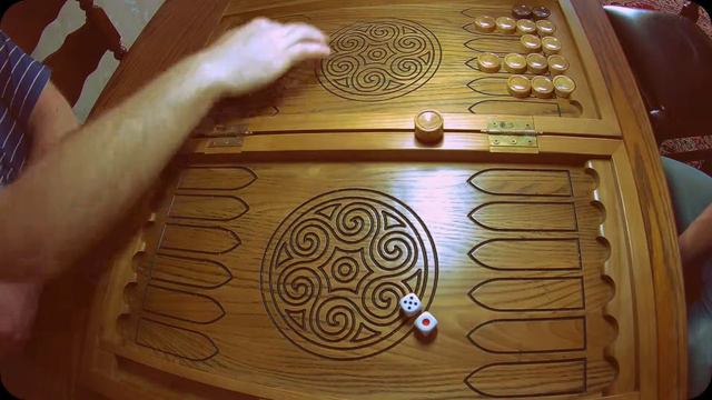 Нереальная заруба!!! Нарды короткие, в стиле 60-х!) Profezzor-Screw 1:1 backgammon смотреть онлайн