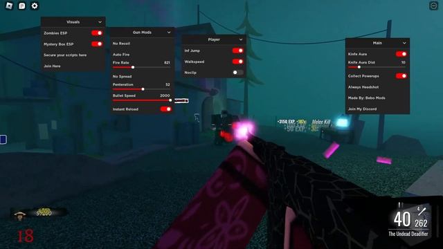**OP** Roblox Micheals Zombies Script (GUI + PASTEBIN) смотреть онлайн