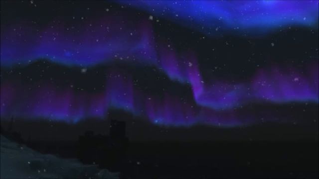 Blue & Purple Skyrim Aurora смотреть онлайн