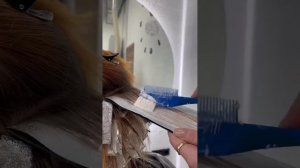 Из рыжего в блонд в слоях. Алгоритм окрашивания (читай описание)