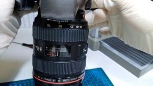второй объектив с новыми колларами. ч2 ( замена шлейфа диафрагмы) canon ef 24-70 f2.8 usm 1