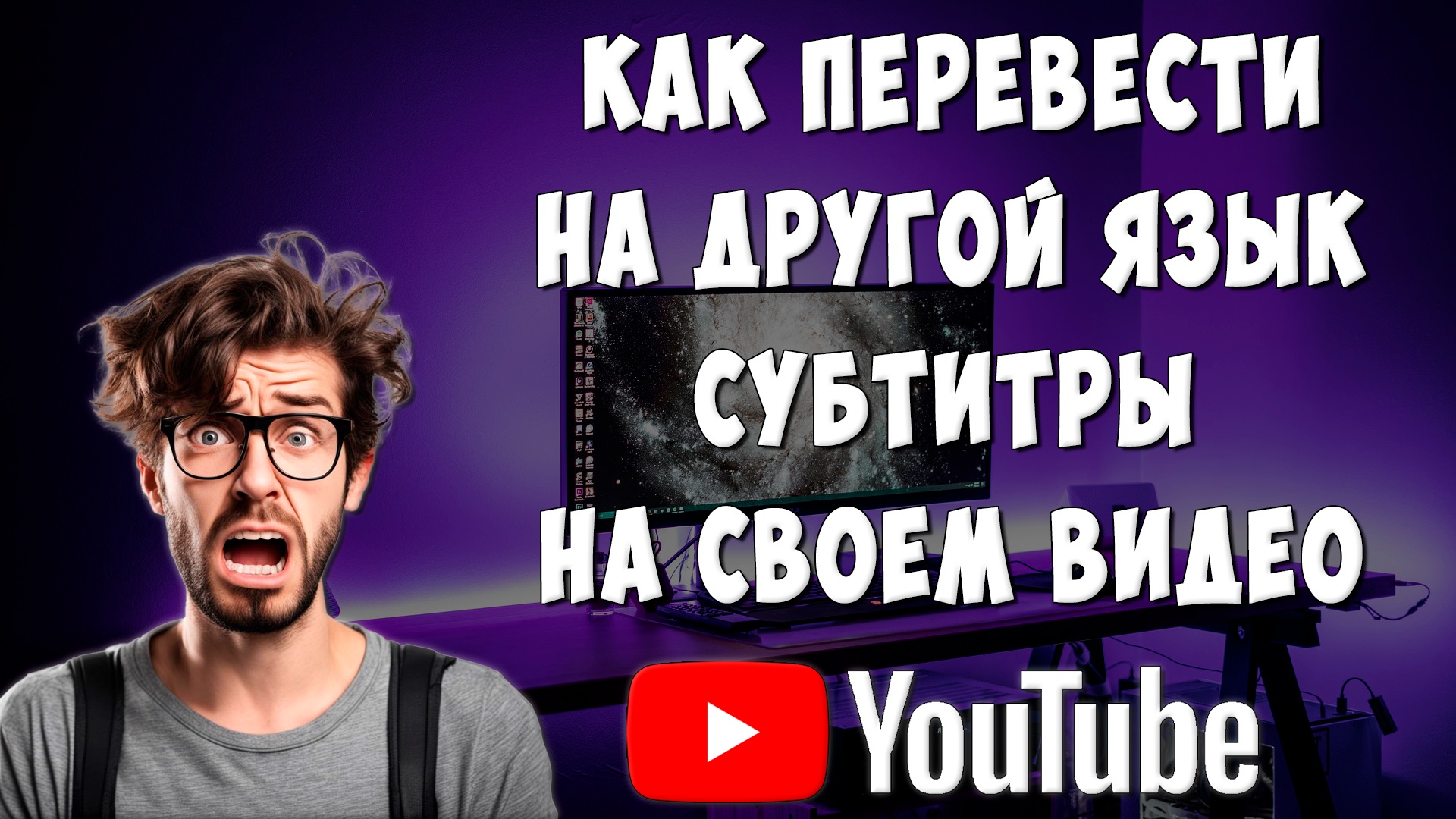 Как Перевести и Добавить в Своё Видео на Ютуб Субтитры на Английском или Других Языках