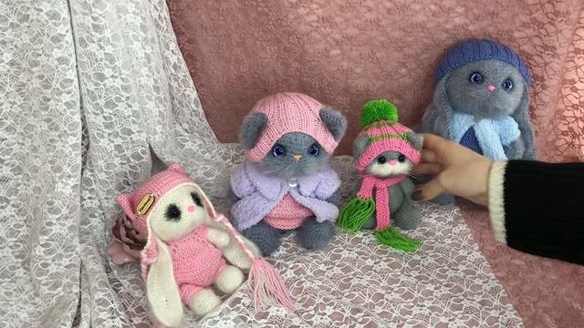 Вот такие вязаные Зверюшки совсем недавно приехали к нам!
