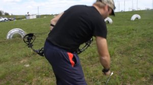 Стрельба из блочного лука PSE на 15-20 метров