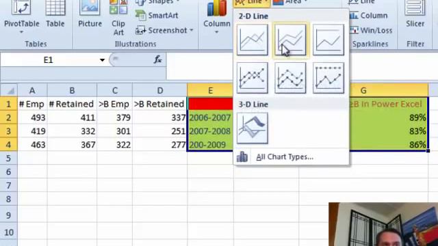 Excel - Create The Chart: Episode 1406