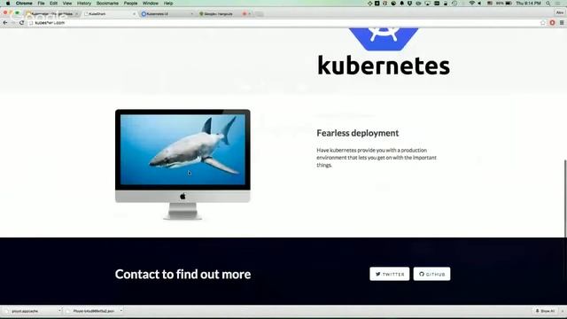 Kubernetes: Manageable Microservice by Alex Couper on a rvk.js meetup