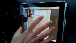 iPad in car-mounting on magnets