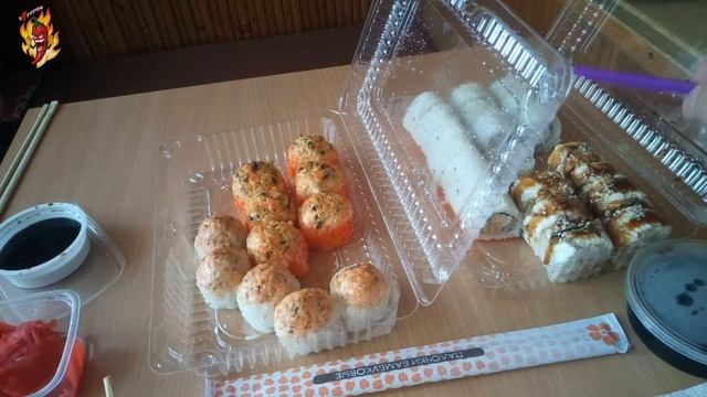 Роллы "Суши Дона". Обзор заказа. смотреть онлайн