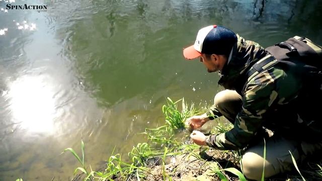 Ловля щуки весной на малых реках. смотреть онлайн