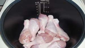 Жареные куриные окорочка