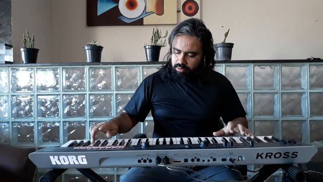 EU SÓ QUERO UM XODÓ - SANFONA E BAIXO NO TECLADO KORG KROSS 2 смотреть онлайн