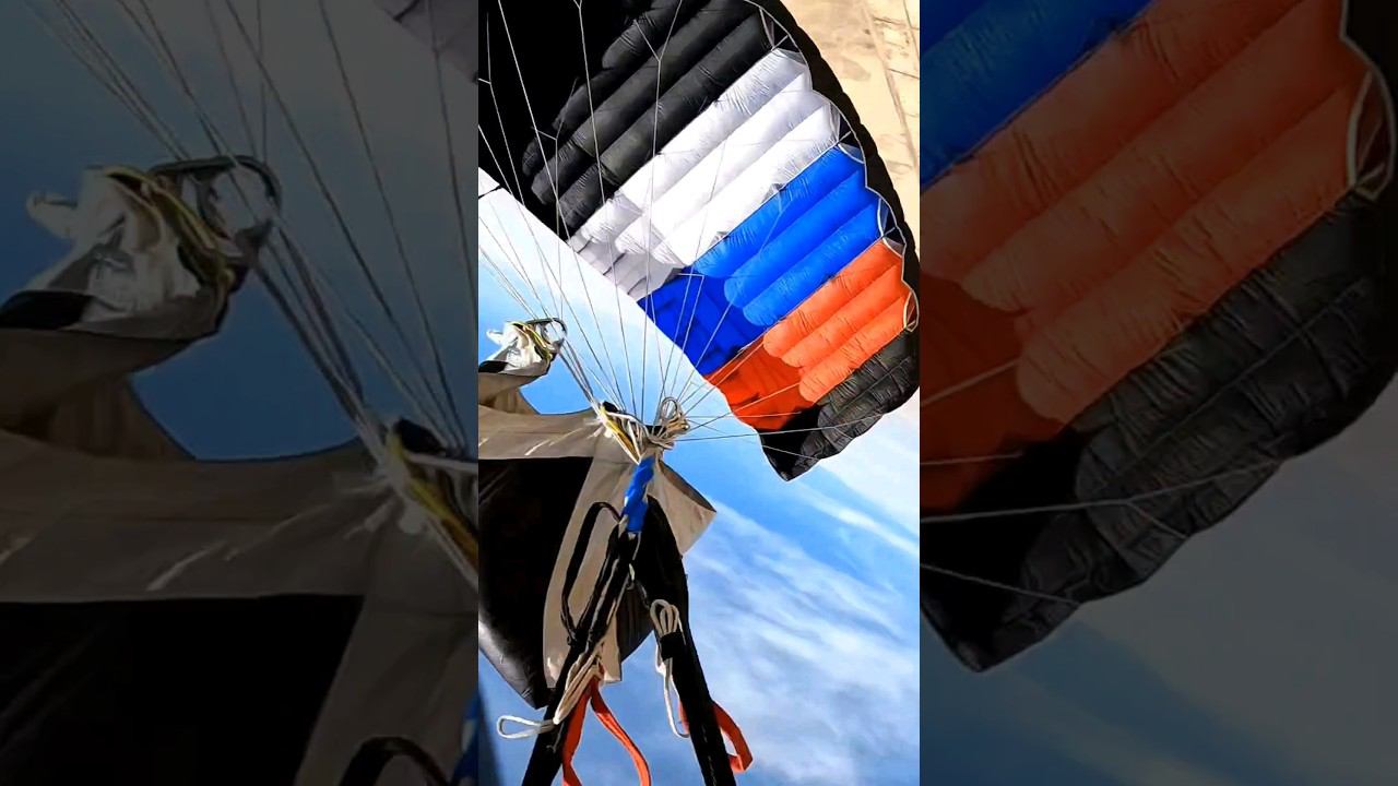 Что делать, если отказал парашют? Закрутка строп, отцепка, запасной | Парашютист ПРО #отказпарашюта смотреть онлайн