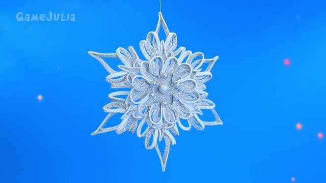 Объемная Снежинка из фоамирана!