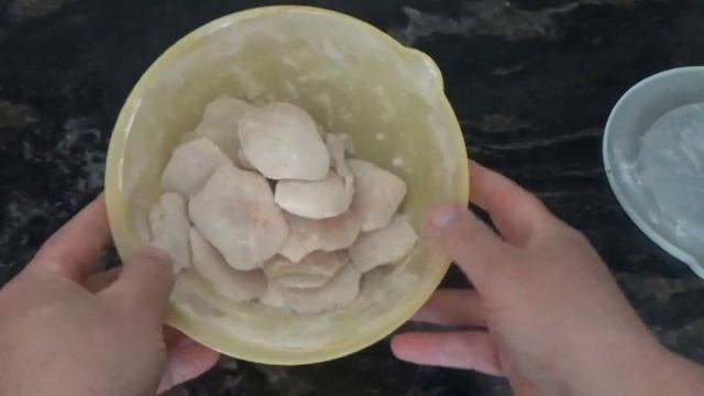 Cod cheeks. Щеки трески. смотреть онлайн