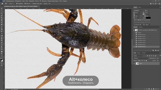 Как быстро удалить белый фон в фотошопе смотреть онлайн