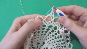 САЛФЕТКА "СЕРЕБРИСТЫЙ ИНЕЙ". ЧАСТЬ 4