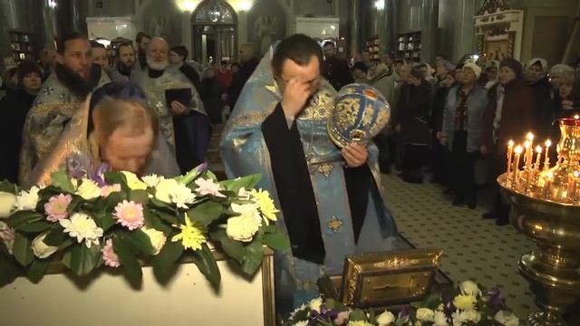 Рязанцы встретили ковчег с частью Пояса Пресвятой Богородицы. 2019 год смотреть онлайн