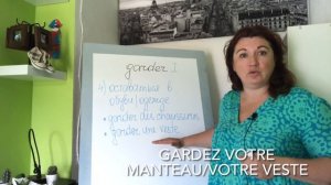 ГЛАГОЛ GARDER : значения, перевод, упражнения | урок 95 | французский по полочкам