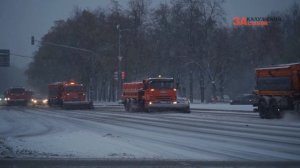 В ЮЗАО выпал первый снег