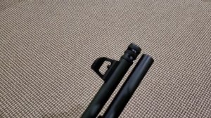 HUGLU ATROX TACTIC BLACK TELESCOPIC, короткий огляд від початківця)