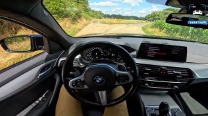 BMW 540i G30 // LIVE TUNING on AUTOBAHN // STOCK vs STAGE 1