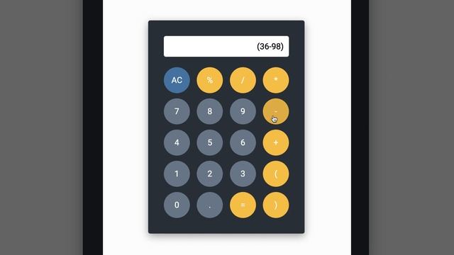 Simple HTML Calculator Demo | Vanilla JavaScript | Frontend Coding Challenge