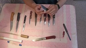 ПРАВКА НОЖА. Как я это делаю.