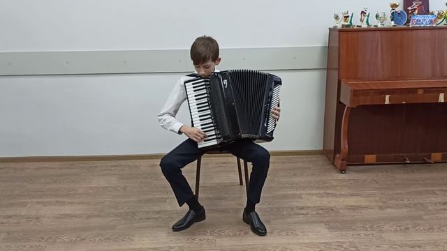 Аккордеонист Арсений Шемет. П.Фросини Увертюра.Обработка С.Иванько ФНТ Полкис. смотреть онлайн