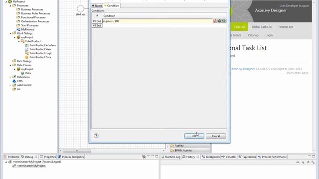 Axon.ivy Designer Tutorial 2 - Step 4 - Add an Alternative смотреть онлайн