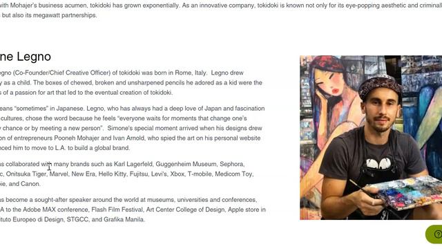 Tokidoki Founder Simone Legno Launches 3D Art On VEVE Marketplace смотреть онлайн