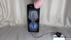 Портативная акустика, колонка TELEFUNKEN TF-PS1276B, 35 Вт с пультом и микрофоном, обзор и тест.